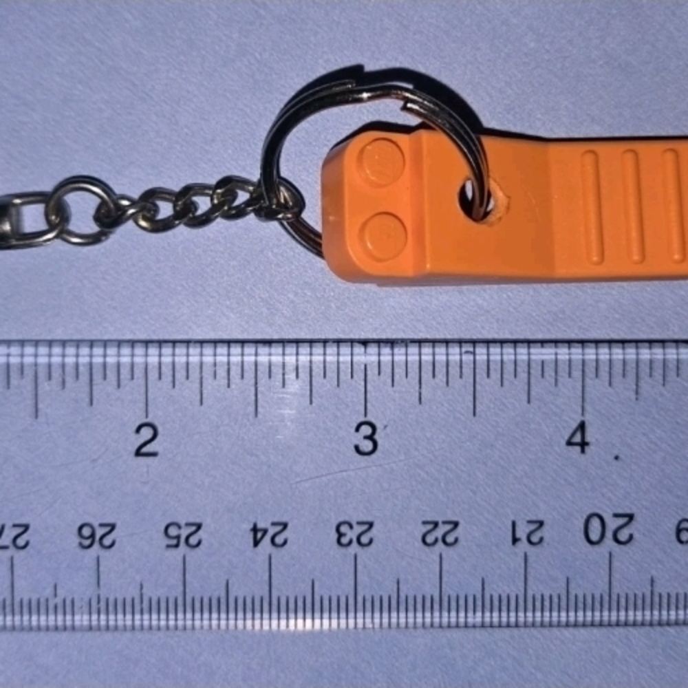 LEGO Orange Key Chain Brick Separator (Same As Lego 853792)